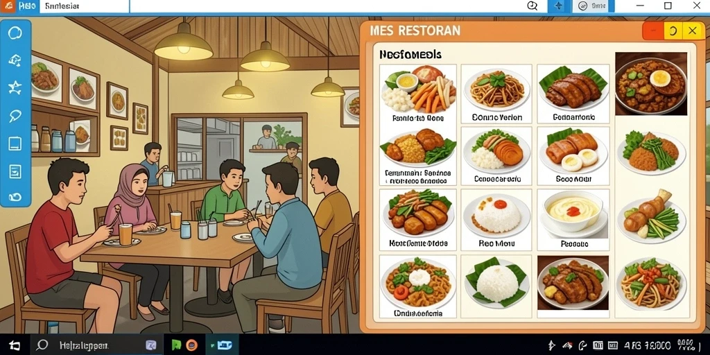 Beragam pilihan permainan yang menghibur.