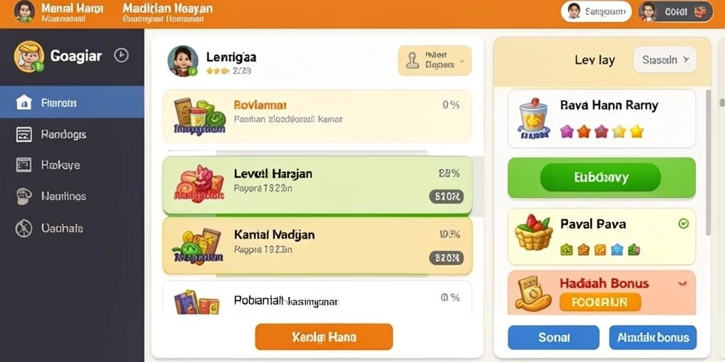 Kesempatan memenangkan hadiah menarik setiap hari.