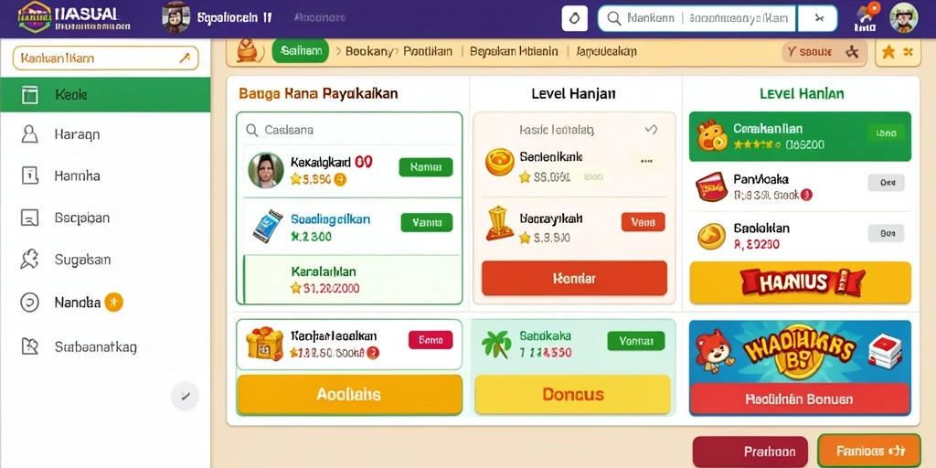 Pengaturan suara yang membuat permainan lebih hidup.