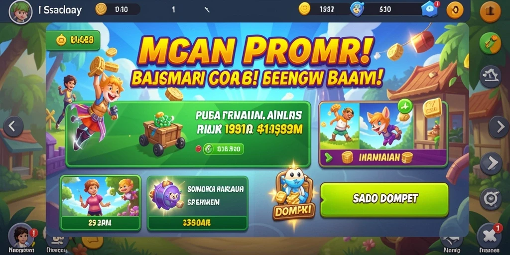 Mode permainan yang variatif dan tidak monoton.