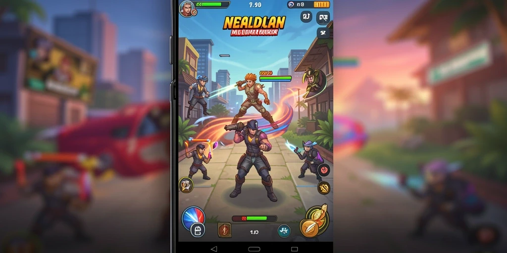 Momen seru saat bermain multiplayer bersama teman.