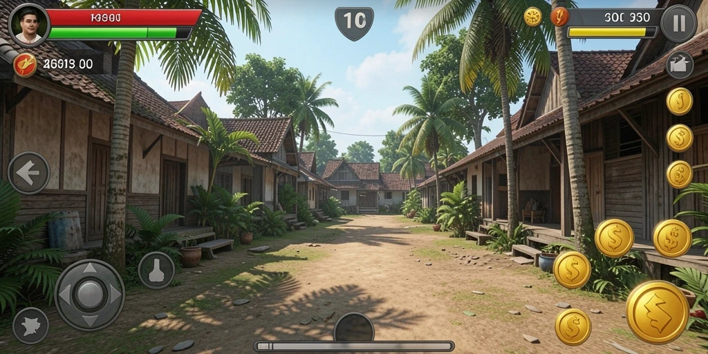 Level yang penuh tantangan dan grafis yang memukau.