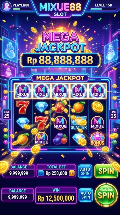 mixue88 — layar beranda